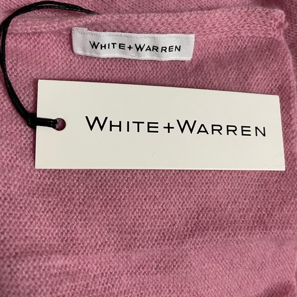 White+Warren Cashmere Travel Wrap Carnation Pink 4547T - Picture 4 of 4